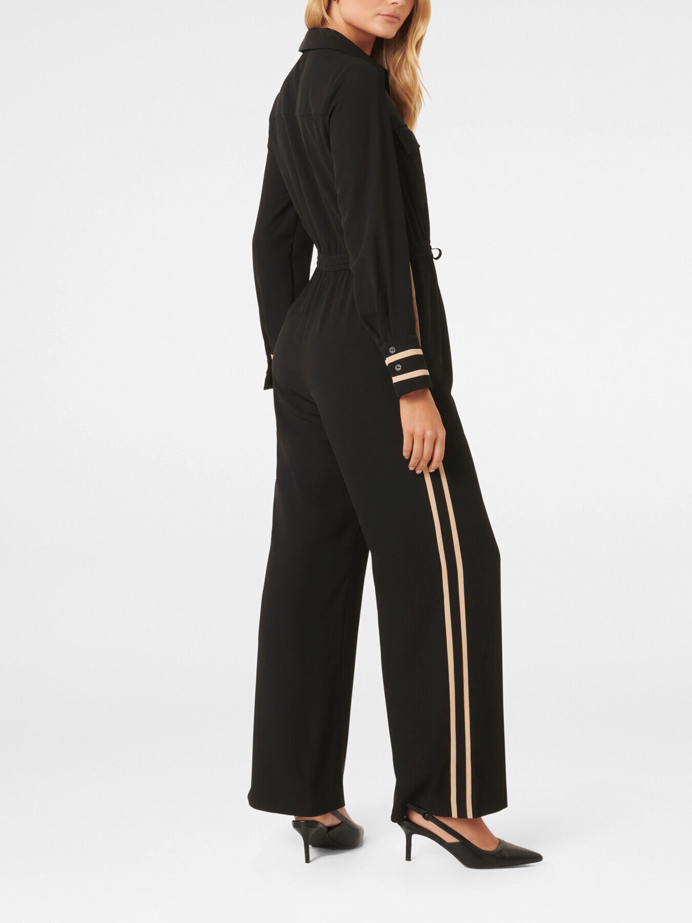 Buy Jodie Striped Jumpsuit - Forever New